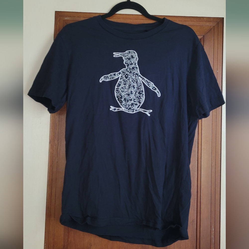 Original Penguin Black Reptile Graphic Tee #4
